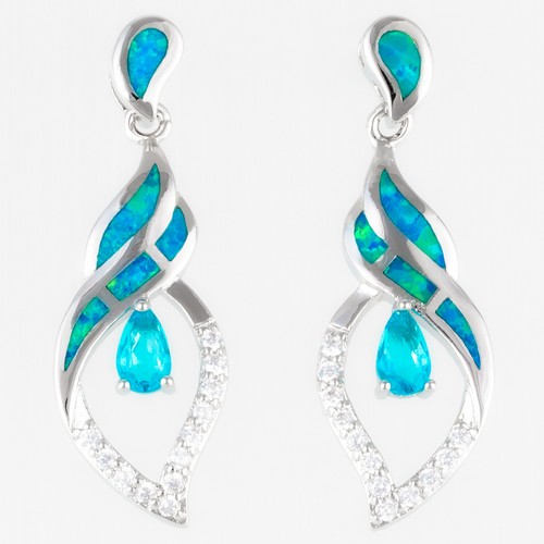 3x5 simulated blue topaz - simulated,