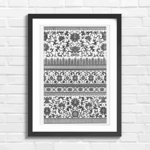 Chinese vintage floral - vintage,