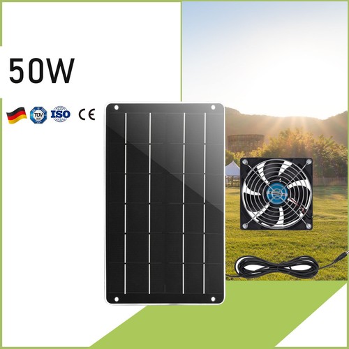 Solar panel powered fan - solar,