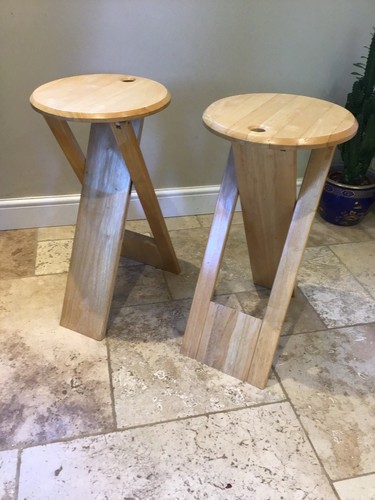 Pair vintage suzy stools - pair,