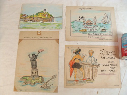 Antique ralph geyer cartoon - ralph,