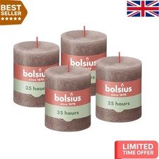 Pack of 4 Light Grey Rustic