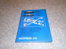 VAUXHALL VICTOR F, FB inc. VX4/90 & BEDFORD CA VAN AUTOBOOKS MANUAL 1957-1964