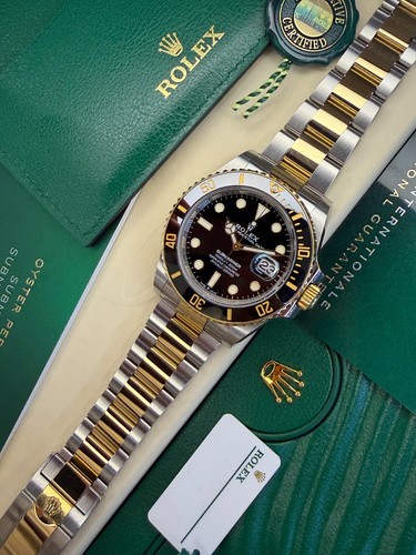 Rolex submariner steel gold - submariner, &