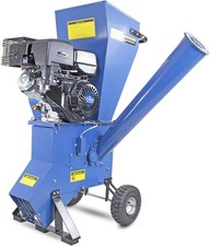 Hyundai 420cc 102mm Petrol 4-Stroke Garden Wood Chipper Shredder Mulcher |