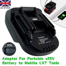 Battery Adapter For Parkside x20V Battery to Makita 18V LXT Cordless Tools NEW