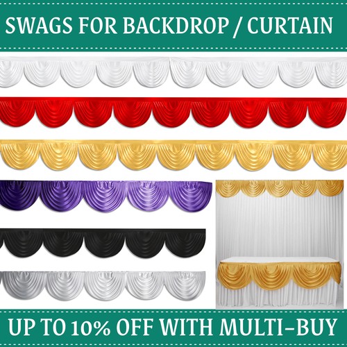 Ice silk curtain - 3m, swag