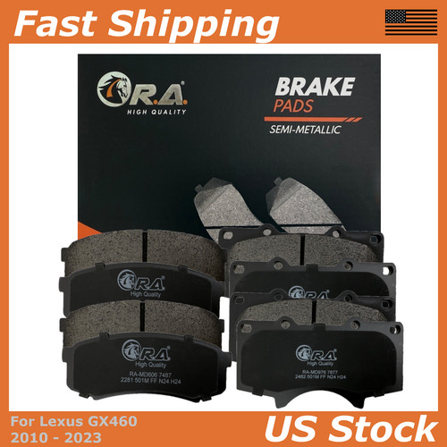Front rear disc brake pads - front,