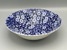 Burleigh Blue Calico  - 6,1/4" Cereal Blue