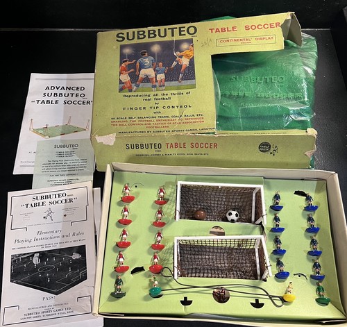 Vintage subbuteo table - subbuteo,