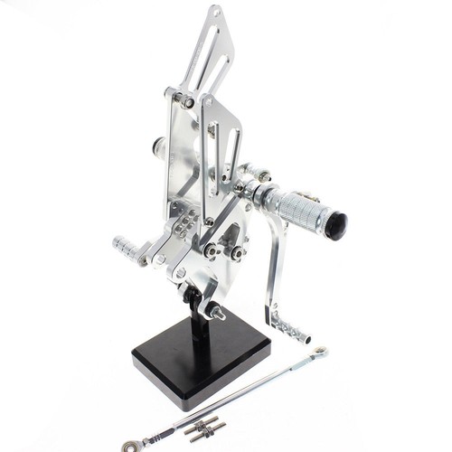Cnc rearset foot - pegs, set