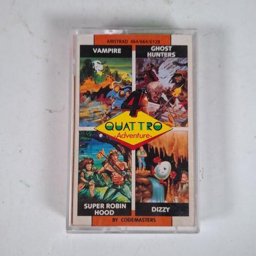 Quattro adventure amstrad - quattro,