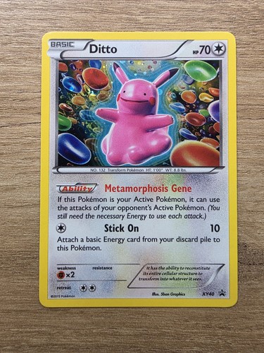Pokemon tcg ditto xy40 black - ditto,