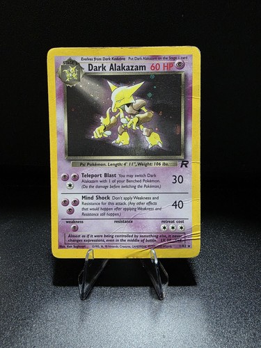 Pokémon dark alakazam - dark, tcg