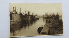 Postcard Cardiff Docks, Wales