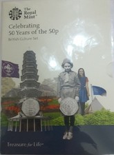 50 Years of 50p Royal Mint