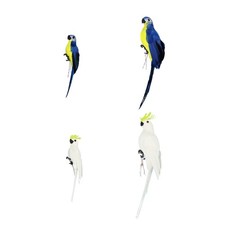 Simulation Parrot Statue Bird