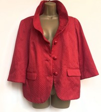 WARDROBE Red Brocade Ladies