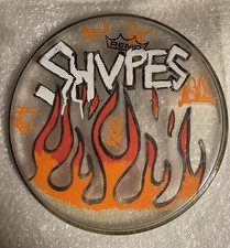shvpes 10” Drum Skin signed No Cd Or Vinyl