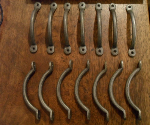 Cast iron bow pull - cast,