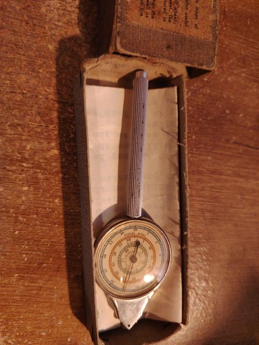 Vintage opisometer map measure - opisometer,