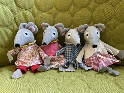 Bagpuss mice plush set - mice, of