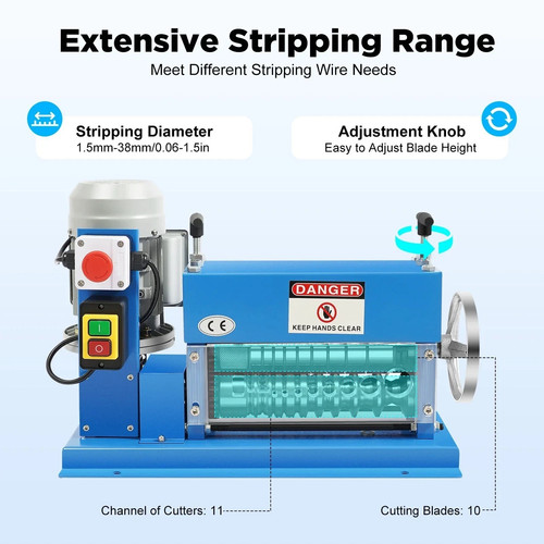 Electric wire stripping - electric,