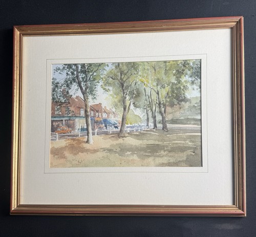 Original signed watercolour - signed,