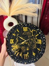 Epoxy Resin  Wall Clock, Ocean