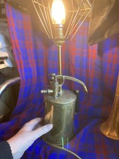 Table Lamp - Brass Blow Torch -  Converted -  Industrial - Steampunk,