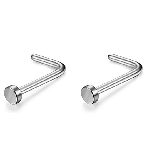 Pair nose pin piercing - pair, stud