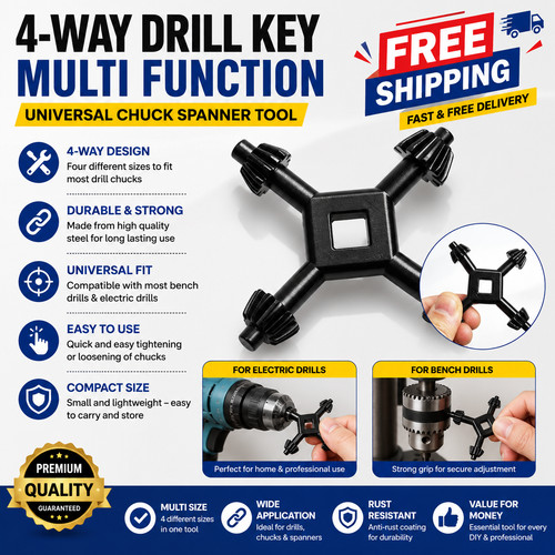 Universal drill power - 4, in