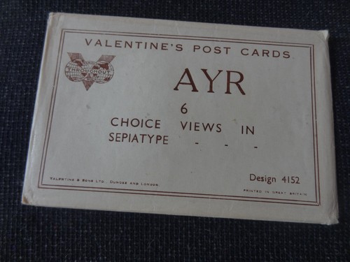 Ayr postcard sleeve no - ayr, (no