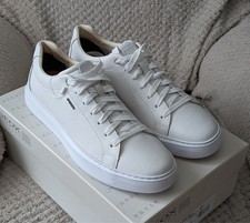 Geox Respira White Leather