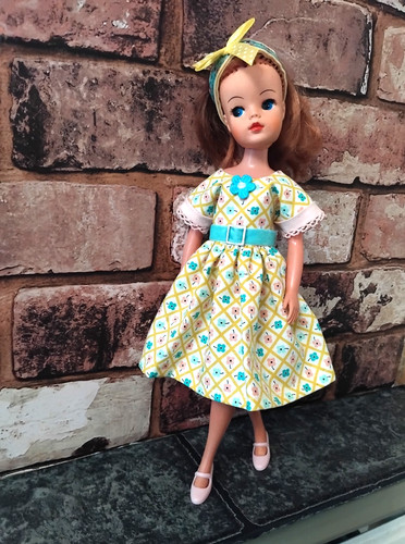 Tea dress for pedigree - tea, sindy