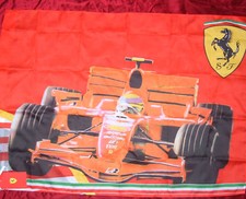 FERRARI FLAG LARGE FORMULA 1 F1 RACING CAR AUTHENTIC BRAND NEW IN PACK