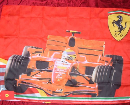 Ferrari flag large formula - flag,