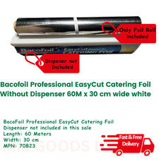 Bacofoil Professional EasyCut Catering Foil 60M x 30 cm Foil Only Read Condition
