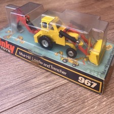 Dinky Toys 967 Muir Hill Loader And Trencher Taylor Woodrow Original Box