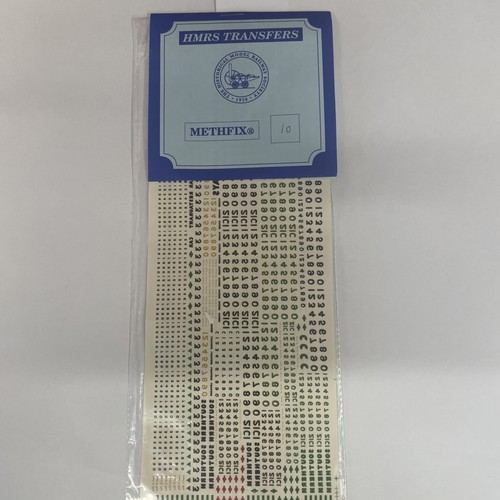 4mm hmrs methfix transfers - methfix,