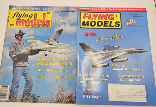 Vintage flying models - flying,