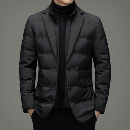 Winter duck down suit men - winter,