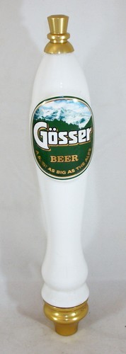 Gösser gosser beer tap faucet - beer,