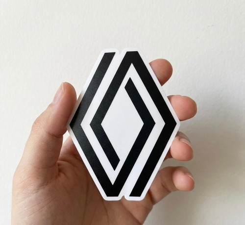Renault vinyl sticker badge - renault,
