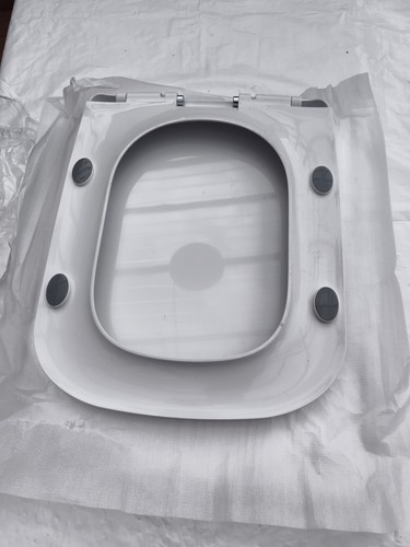 Square shape toilet seat with - shape,