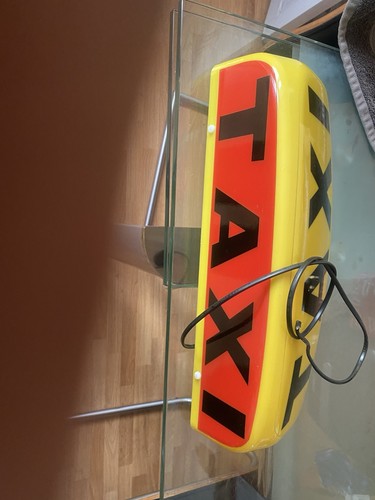 Rubber taxi plate holder roof - rubber,