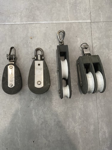 Main blocks pulley set - blocks, &