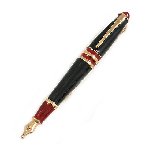 60mm black dark red enamel - 60mm, black/