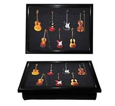 Wooden Guitar Lap Tray Soft