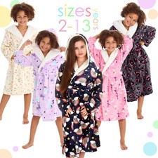 Girls Hooded Dressing Gowns